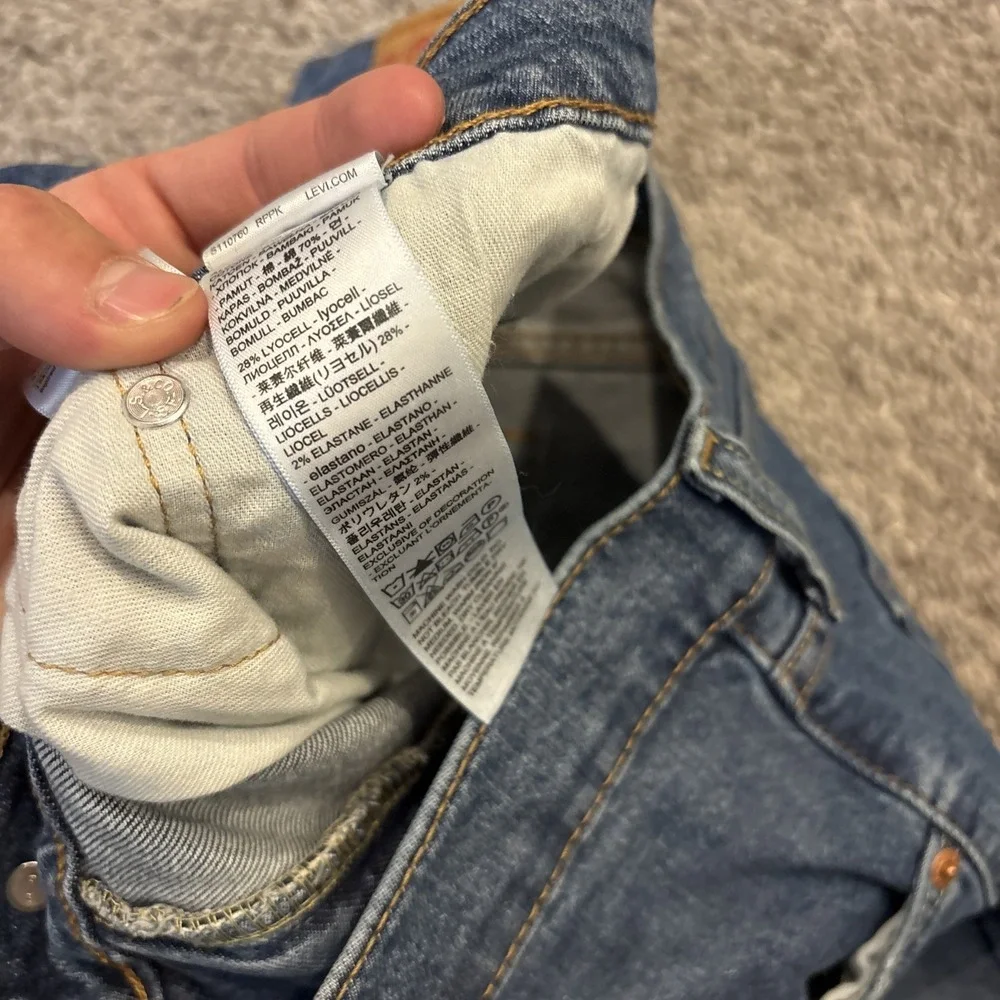 Levis wash items